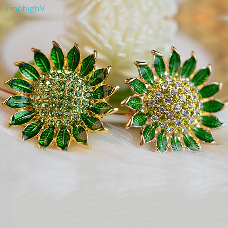 Ghim Cài Áo Hình Hoa Hướng Dương Thời Trang Cho Nữ