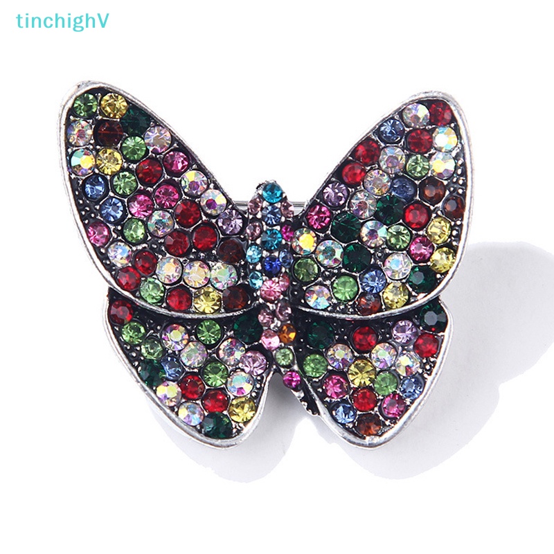 [TinchighV] Ghim Cài Áo Khoác Hình Bướm Nhiều Màu Sắc Phụ Kiện Cho Phụ Nữ Hijab [Mới]