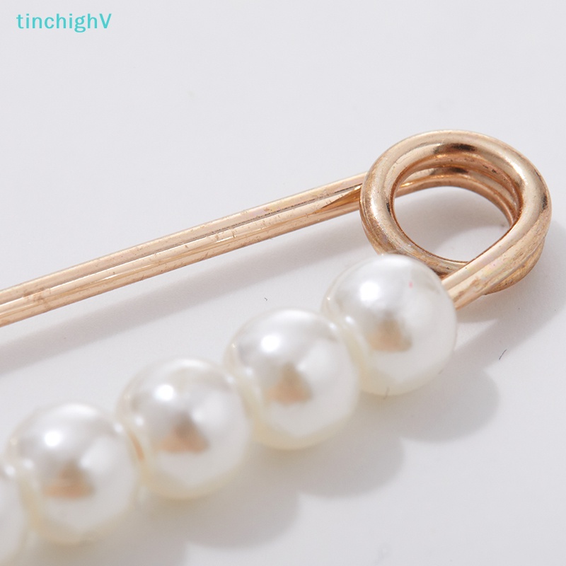 [TinchighV] Ghim Cài Áo Khoác Cardigan Sweater Đính Ngọc Trai Trang Trí Quần Áo Dành Cho Nữ [Mới]