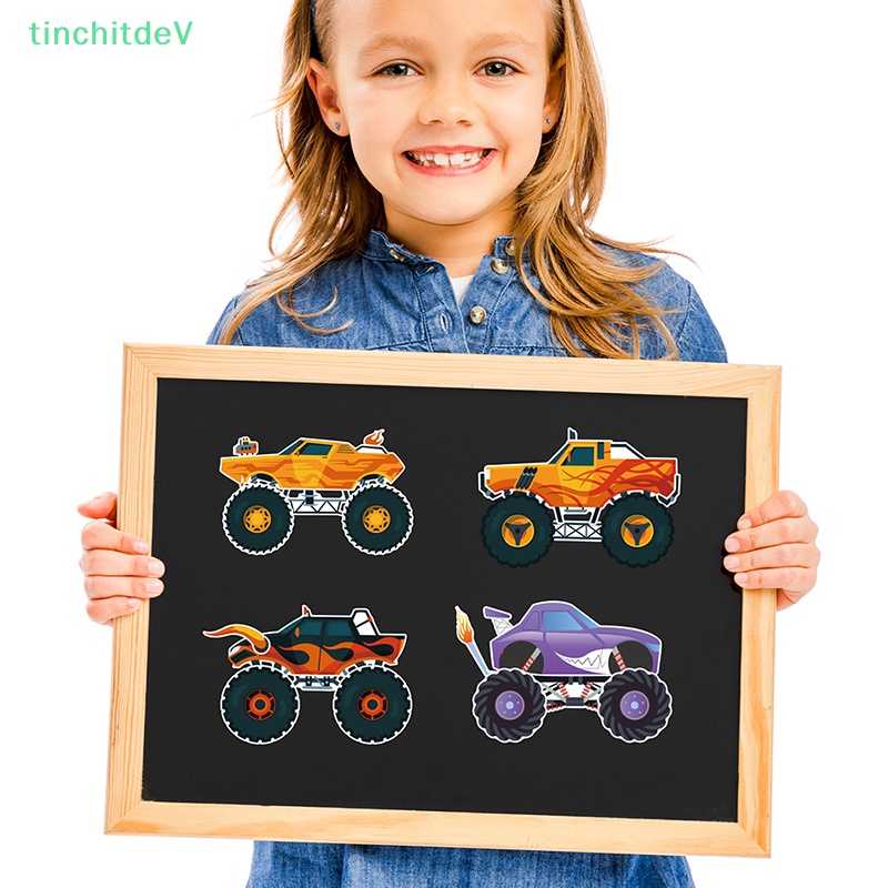 [TinchitdeV] 12 / 24 Tờ Sticker Dán Trang Trí Xe Tải / Tiệc Tùng / Lễ Hội DIY