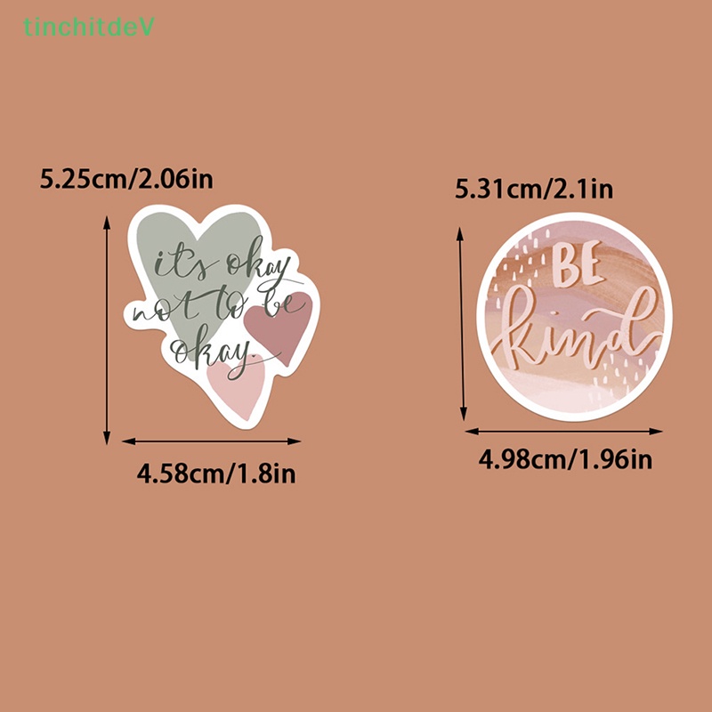 Bộ 50 Miếng Dán Hoạt Hình Graffiti Truyền Cảm Hứng Trang Trí Xe Hơi / Vali / Laptop / Tủ Lạnh DIY