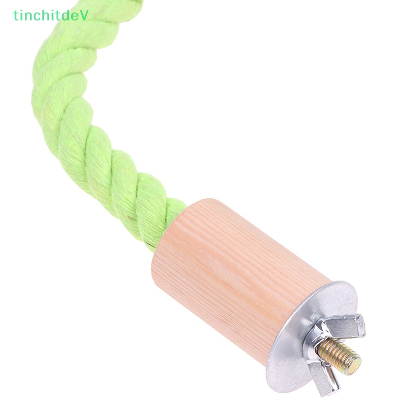 1 Đồ Chơi Nhai Gặm Dạng Dây Bện Kích Thước 30 / 40 / 55 / 80 / 100cm Dành Cho Chim Vẹt