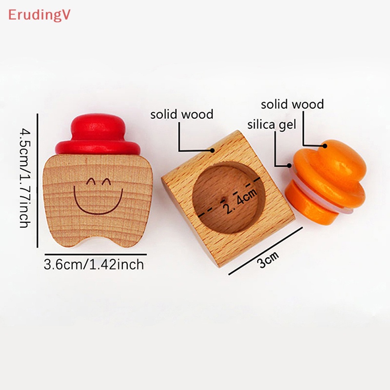 Hộp Đựng Răng Sữa Em Bé Thiết Kế Dễ Thương