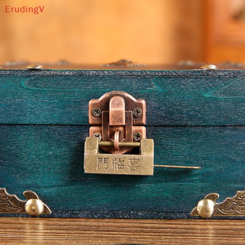 [ErudingV] Hộp Đựng Trang Sức Bằng Gỗ Trang Trí Kho Báu [Mới]