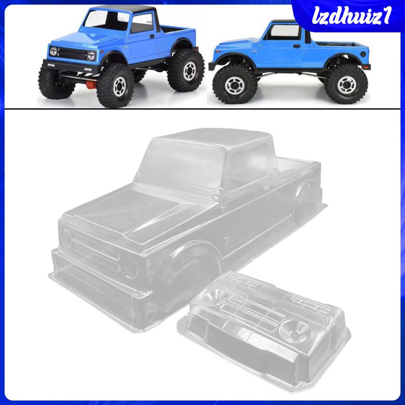 Vỏ Thân Xe Trong Suốt Thay Thế 12.32 &quot;1 / 10 Cho Xe Điều Khiển SCX10 Crawler DIY