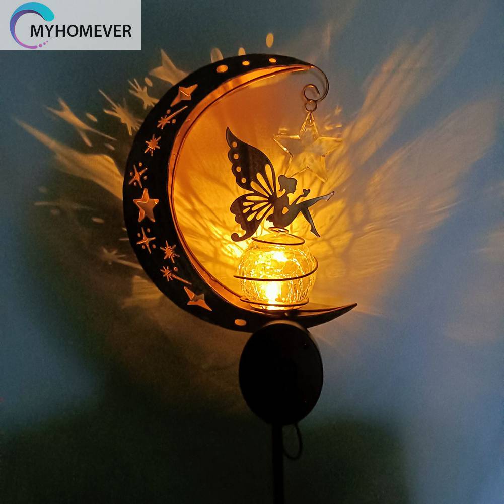 Đèn LED Kính 8H Hình Quả Cầu Thủy Tinh Trang Trí Sân Vườn