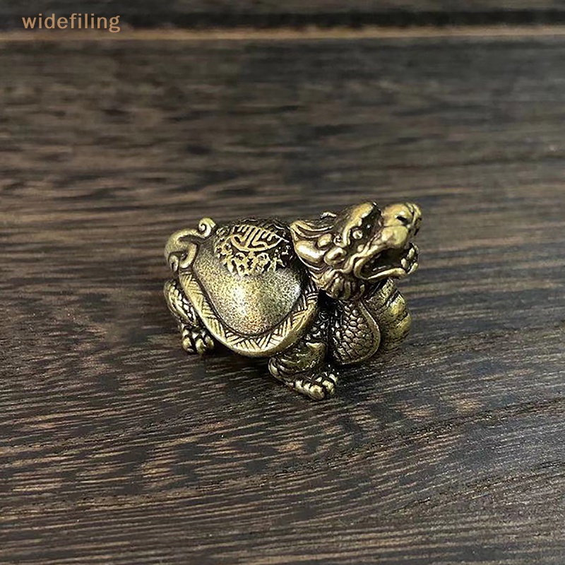 Tượng Đầu Rồng Bằng Đồng Thau Phong Cách Retro Dùng Trang Trí Bàn Trà Phòng Khách