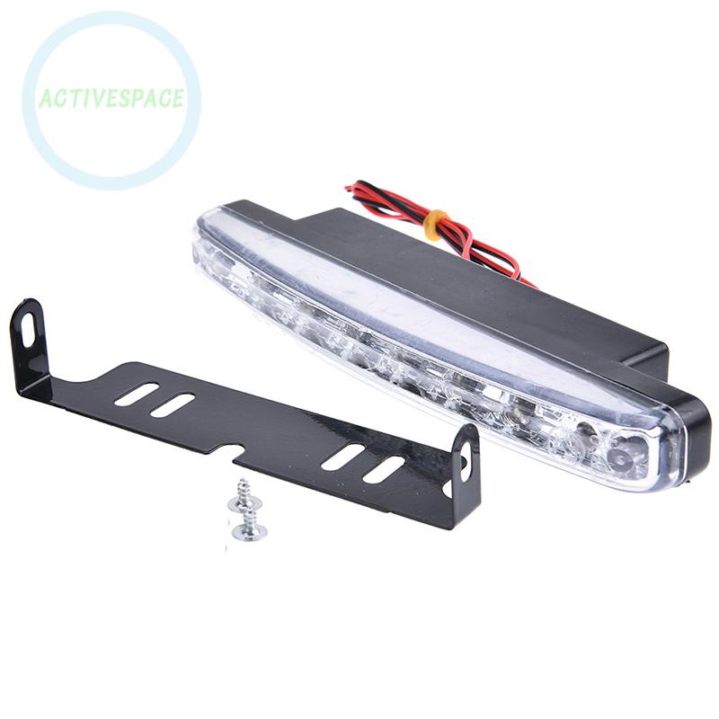 ⚡READYSTOCK⚡LED Light 6000K 1Pc Car Truck Daytime Running 8W Replacement Dustproof