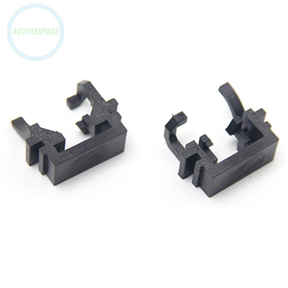⚡READYSTOCK⚡Bulb Holder Headlight Pair Parts Plastic Replacement Vehicle 2pcs 3*3cm