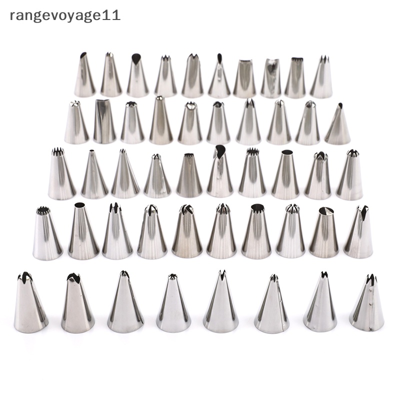 Bộ 56 Đuôi Bắt Bông Kem Trang Trí Bánh DIY