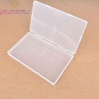 【COLORFUL】Plastic Storage Box Storage Box Transparent Container Organizer Jewelry