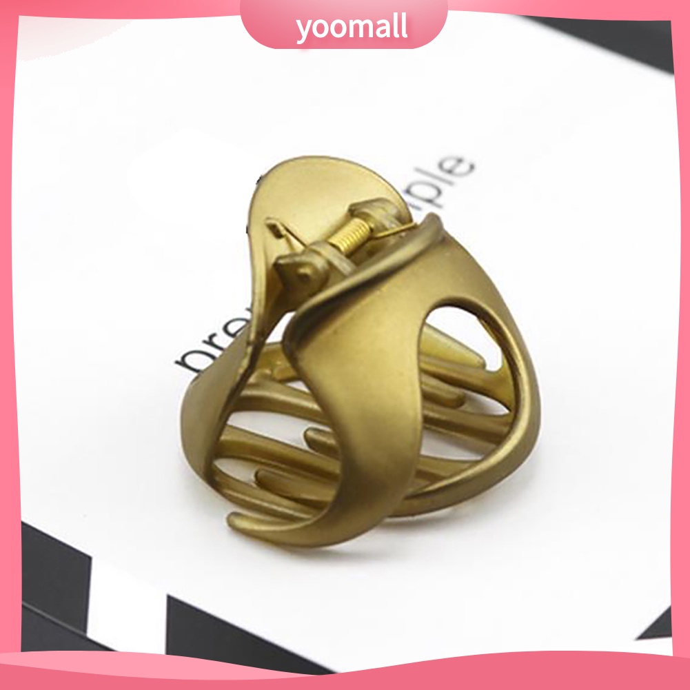 Kẹp Tóc Càng Cua Bằng Acrylic Màu Sắc Tinh Khiết Thời Trang Cho Nữ