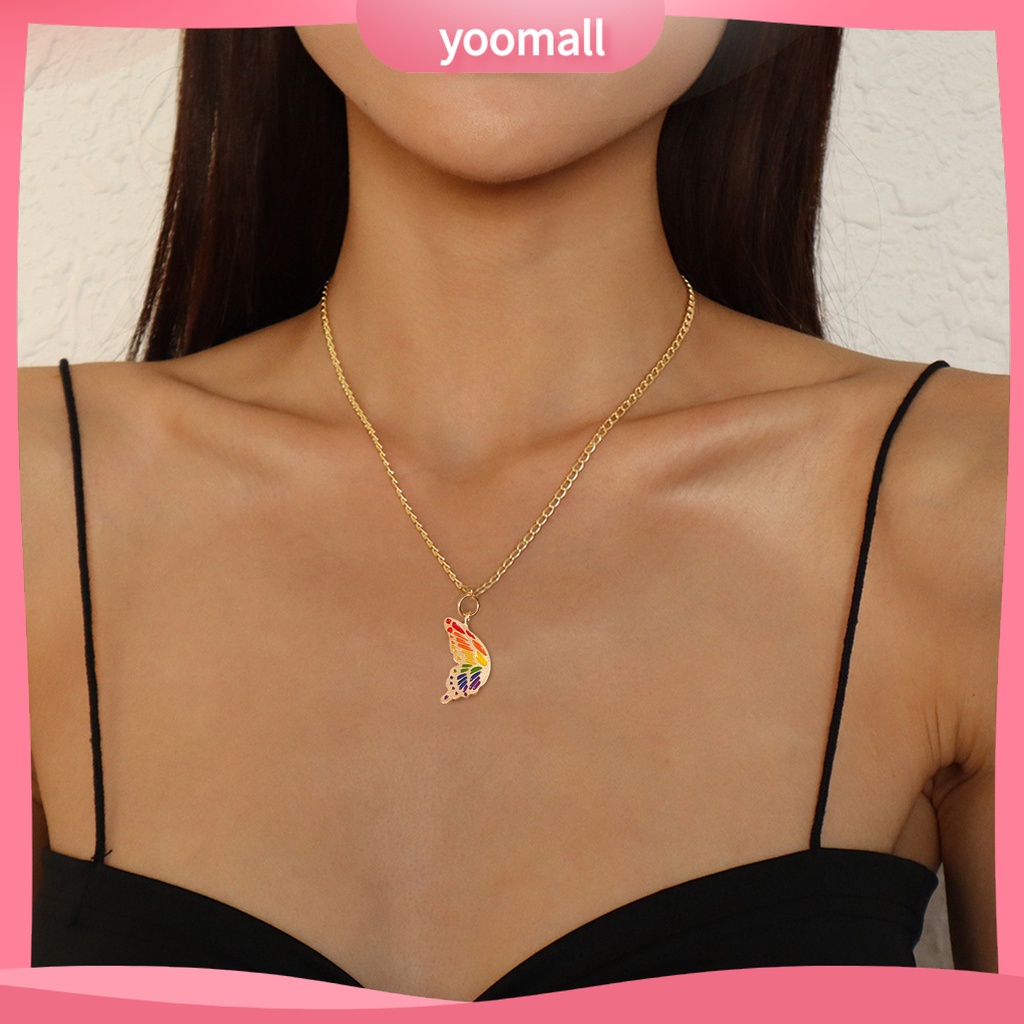 Set 2 Vòng cổ Cặp Đôi Bằng Thép Không Gỉ Dễ Lên Màu