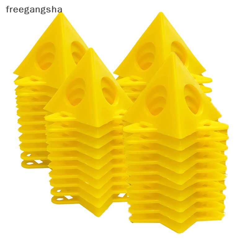 [FREG] Painter Triangle Pyramid Stand Paint Wood Support Lift Pads Carpenter Non-Stick Rack Tool Woodworking Accessories FDH