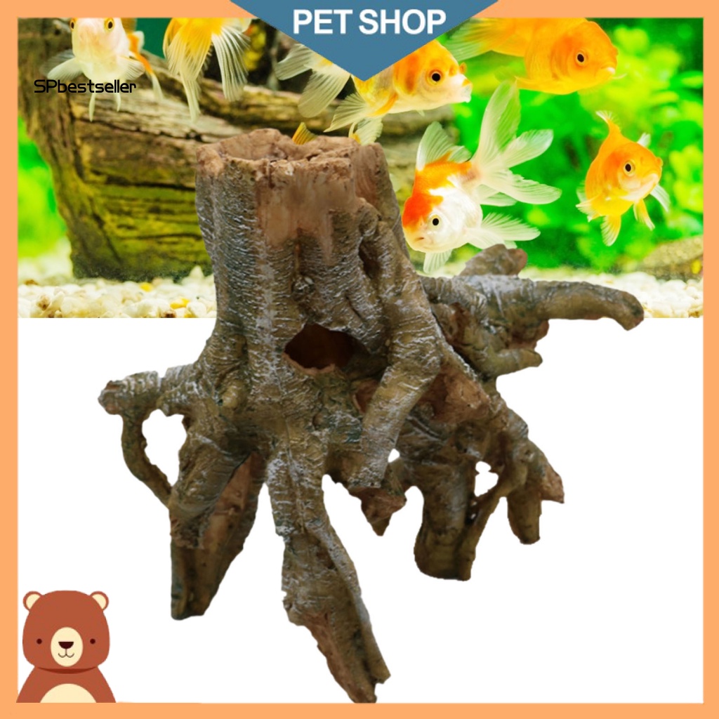 Mô Hình Cây Gỗ Lấp Lánh Dùng Trang Trí Bể Cá