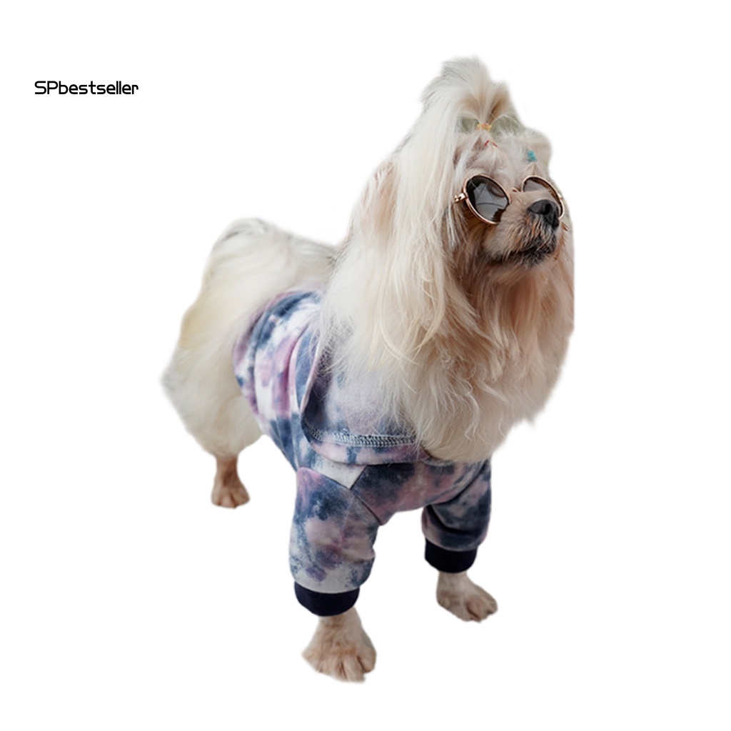 Áo Sweater Màu Nhuộm Dễ Thương Thời Trang Thu Đông Cho Thú Cưng