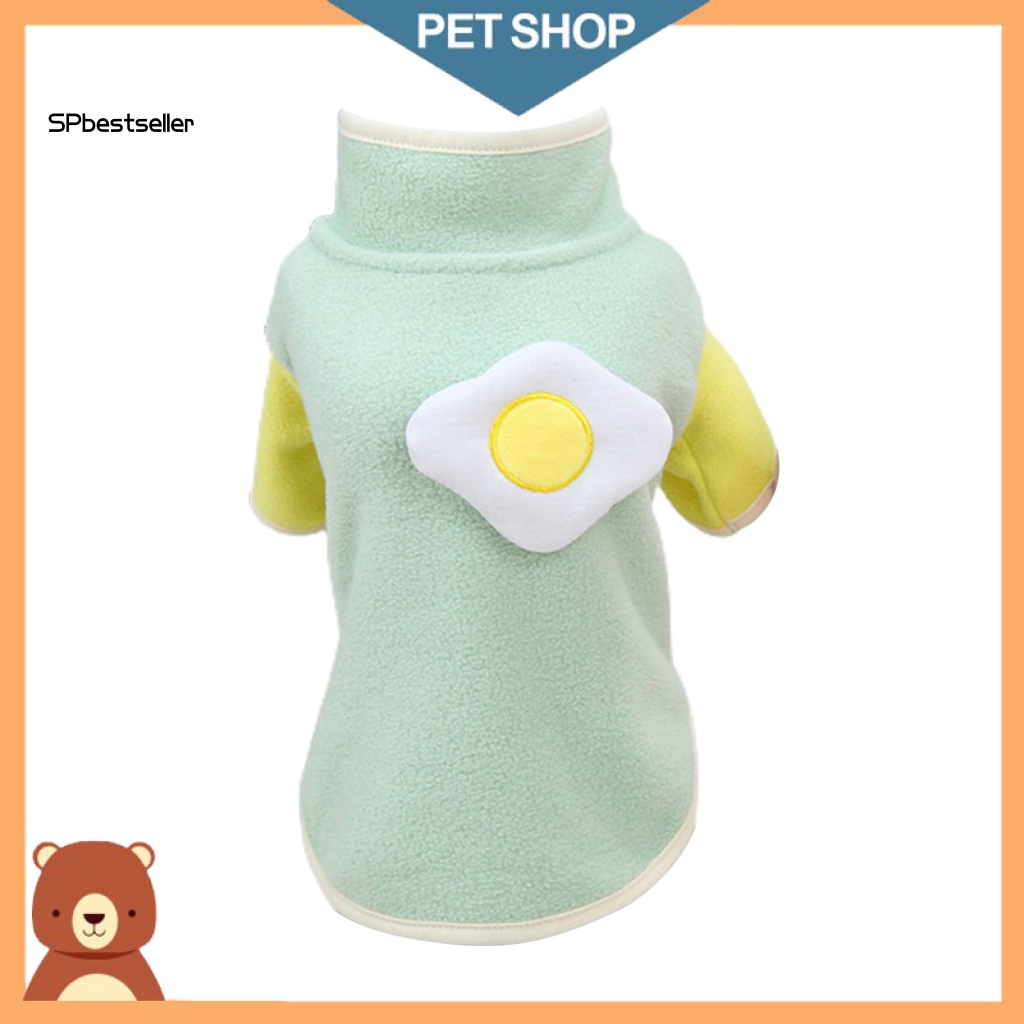 Áo Thun Họa Tiết Quả Trứng Chọc Ghẹo Thoải Mái Cho Thú Cưng