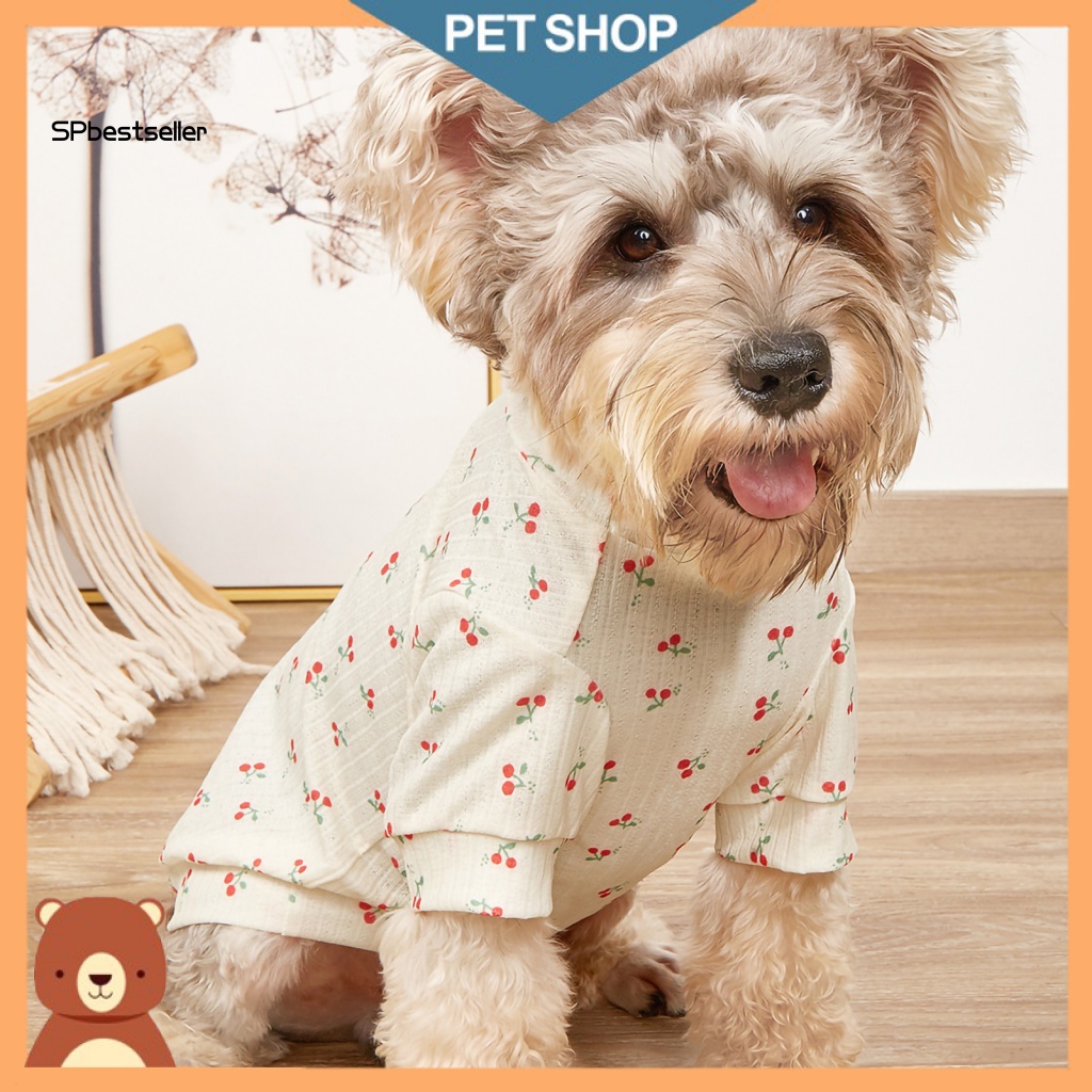 Sp Áo Nỉ Unisex Mùa Hè Hai Ống Cho Thú Cưng Đi Chơi