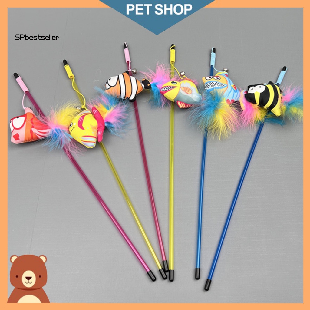 Gậy Trêu Mèo Hoạt Hình Linh Hoạt Chống Cắn Cho Phòng Khách
