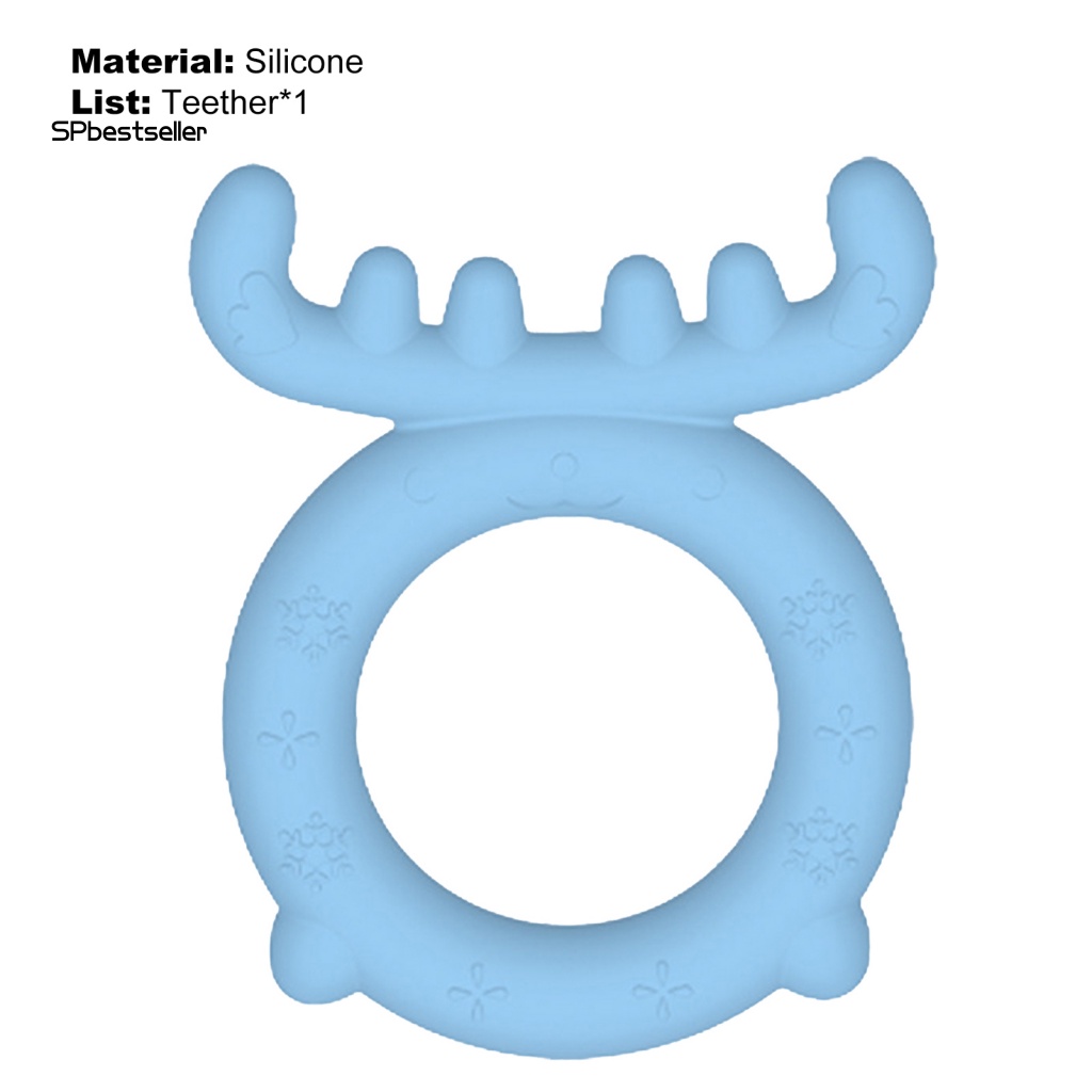 Đồ Chơi Gặm Nướu Bằng Silicone Không BPA Dành Cho Bé Sơ Sinh