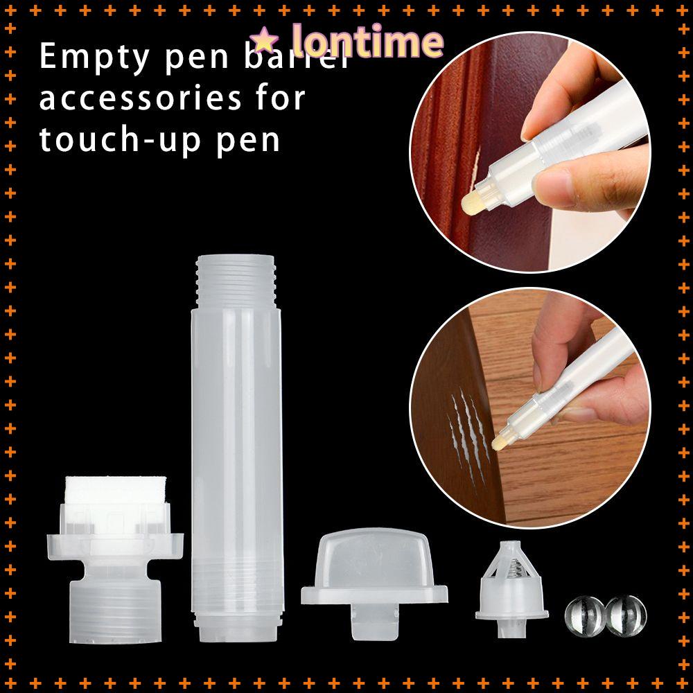 LONTIME Ống Nhựa Rỗng Đựng Bút Sơn Có Thể Tái Sử Dụng