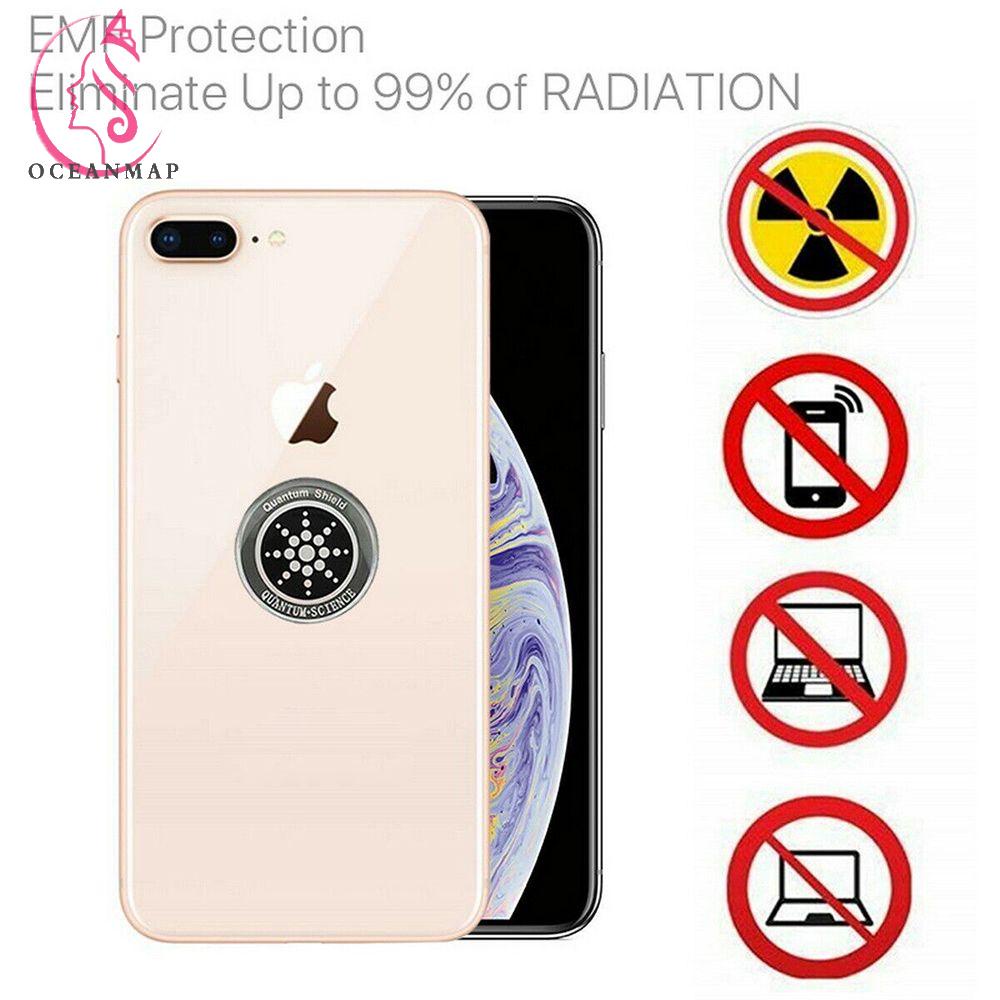 OCEANMAP Miếng Dán Chống Bức Xạ Hình Tròn Bảo Vệ Khỏi Loài Trầm Cảm Quantum