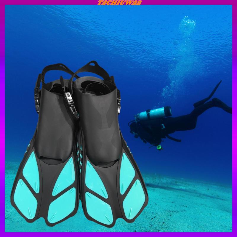 Set 2 Chân Vịt Bơi Lặn Chuyên Nghiệp Linh Hoạt Cho Nam Nữ