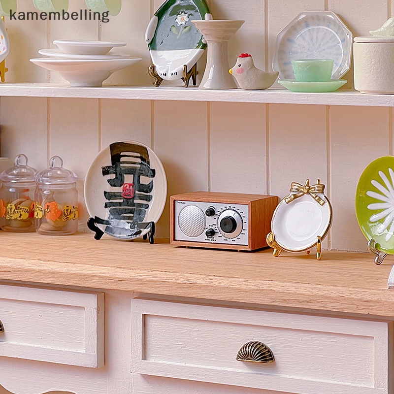 Đồ trang trí Radio Mini Tỉ Lệ 1: 12 Trang Trí Nhà Búp Bê