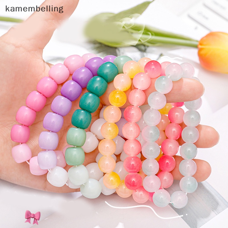 Vòng Tay Chuỗi Hạt Pha Lê Màu Sắc Gradient Dành Cho Nữ