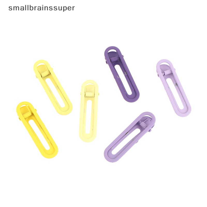 Set 3 Kẹp Tóc Nhỏ Màu Kẹo Họa Tiết Hình Học Dễ Thương Cho Bé Gái SBS