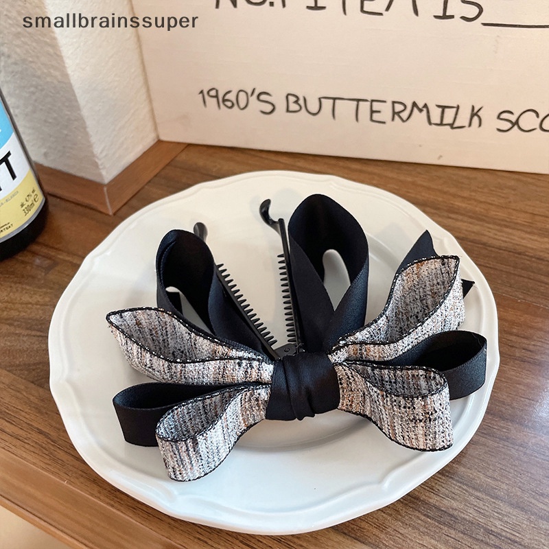 Kẹp Tóc Nơ Lớn Bằng Vải Thời Trang Dành Cho Nữ SBS