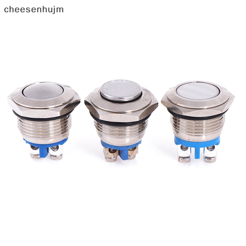 Công Tắc Nút Nhấn Bằng Kim Loại 16mm Không Cần Đóng Lại Lại Tiện Dụng