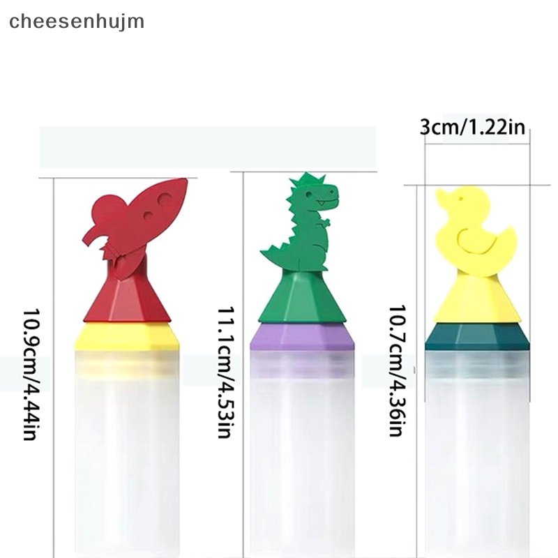 Set 3 Chai Đựng Sốt Cà Chua Mini 20Ml Bằng Silicon Tiện Dụng