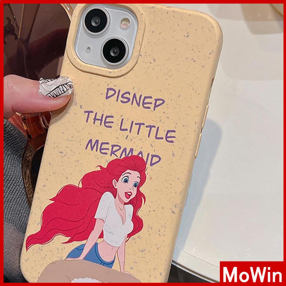 Ốp lưng iPhone 14 Pro max Ốp lưng iPhone có thể phân hủy thân thiện với môi trường Vỏ bảo vệ chống sốc mềm Công chúa tóc đỏ xinh xắn Tương thích với iPhone 13 Pro max 12 Pro Max 11 xr xs max 7 8Plus