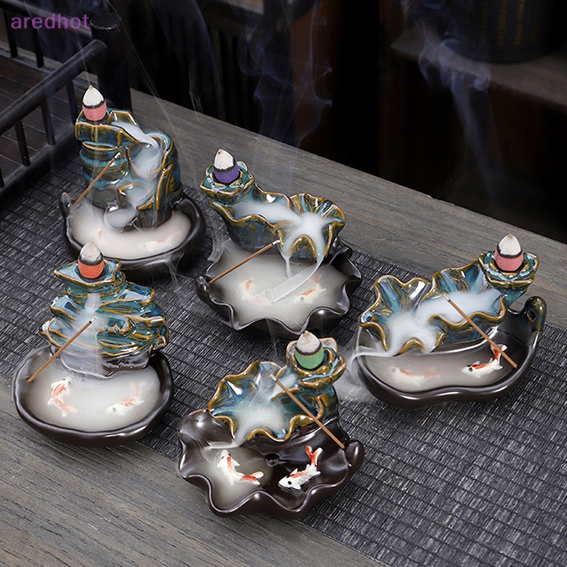 Thác Khói Trầm Hương Bằng Nhựa Resin Trang Trí Nội Thất Phòng Ngủ Mới