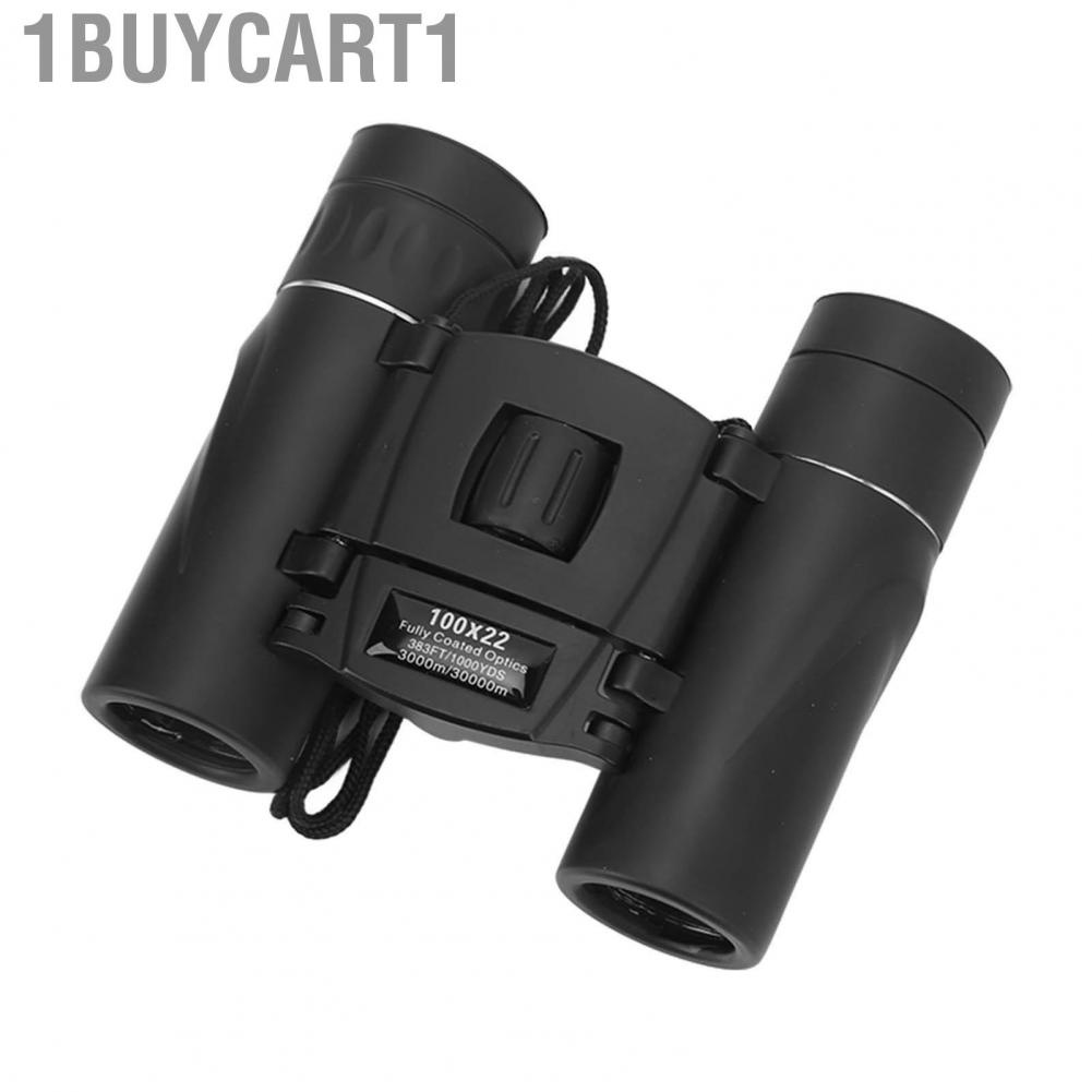 1buycart1 HD Compact Binoculars  Small Pocket 22MM Objective Lens Portable BAK4 Prism for Travel