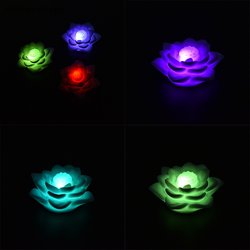 Đèn LED Hình Hoa Sen Thay Đổi 7 Màu Lãng Mạn