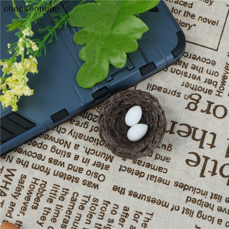 1 Mô Hình Tổ Chim Mini Bằng Nhựa Resin Trang Trí Tiểu Cảnh