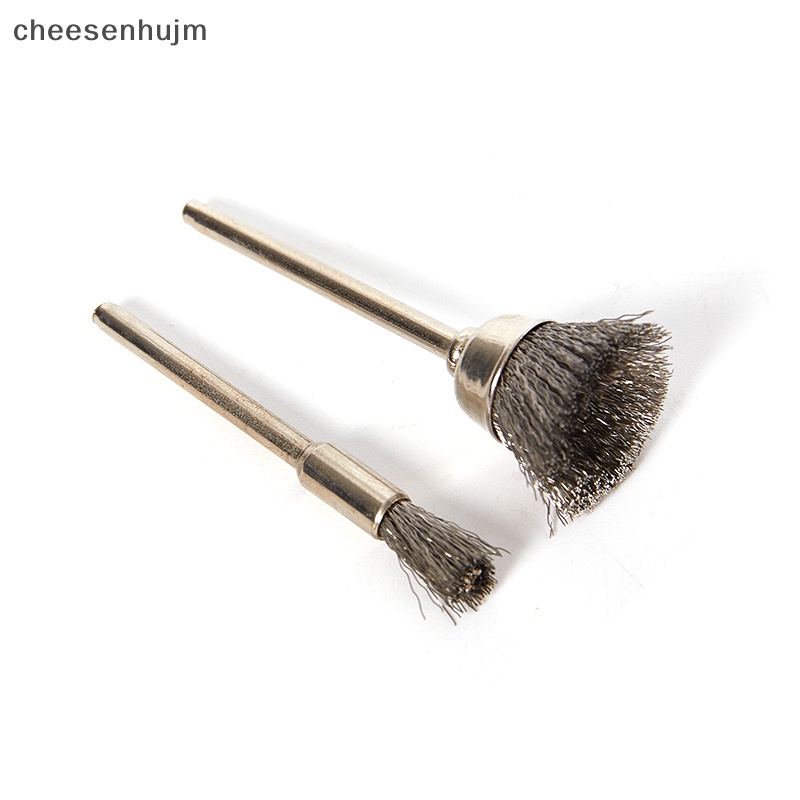 Set 10 Chổi Sợi Thép Đánh Bóng Loại Bỏ Rỉ Sét Tiện Dụng