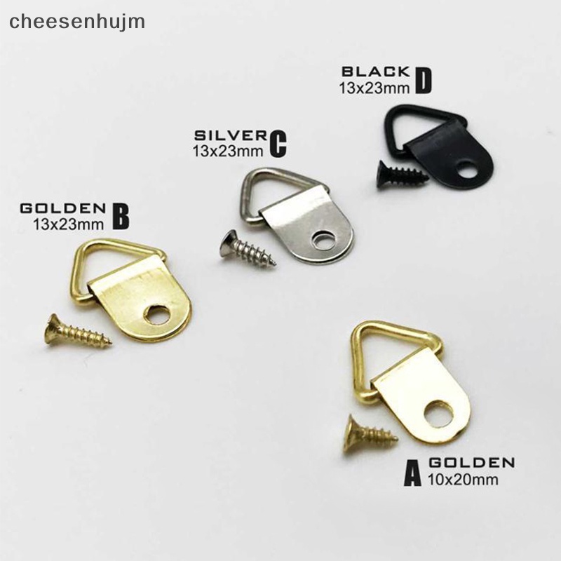 Set 25 Móc Treo Khung Ảnh Gắn Tường Kèm Ốc Vít Tiện Dụng