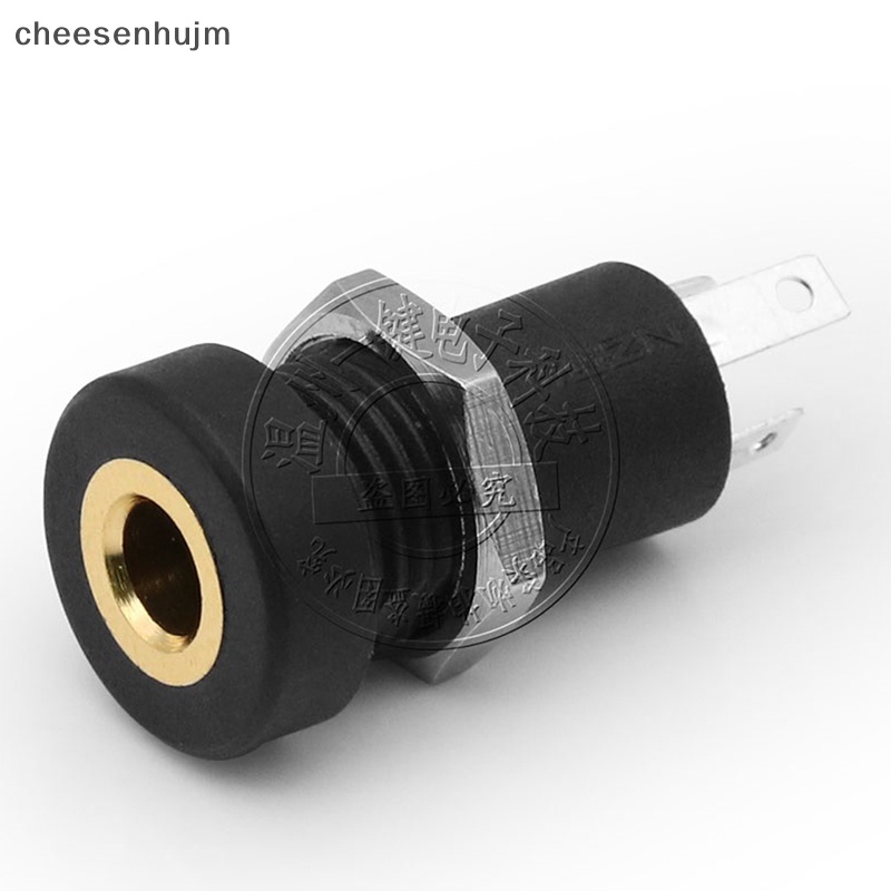 1 Jack Cắm Âm Thanh PJ392A 3.5MM 3 Cực Màu Đen Chất Lượng Cao
