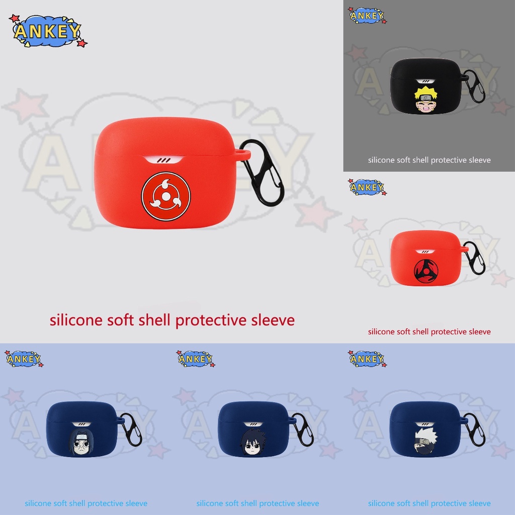 For JBL Tune 215 120 125 115 Endurance RACE Earphone Silicone Case Black Boy Earbuds Soft Protective Headphone Cover Headset Skin