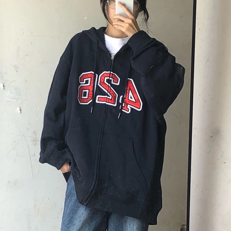 Áo Khoác Có Nón Dáng Rộng Thiết Kế Mỏng Kiểu Dáng Đơn Giản Thời Trang Mùa Xuân Thu Theo Phong Cách