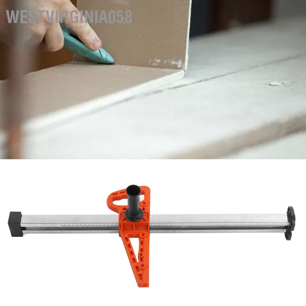 Westvirginia058 Máy Cắt Tấm Thạch Cao 2‑60cm Dụng Cụ Tường Khô Bằng Tay Đẩy Có Thể Điều Chỉnh Để Làm Việc