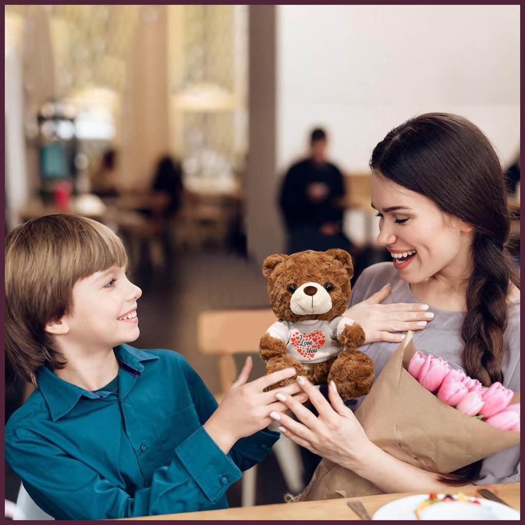 Gấu Teddy Nhồi Bông Mềm Mại Đáng Yêu Dành Cho Bé