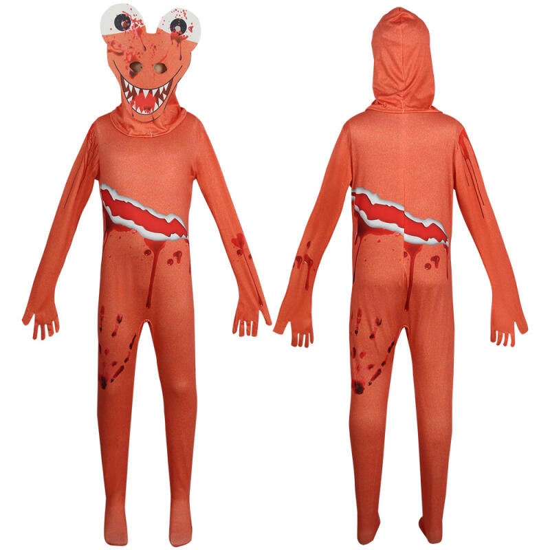 Bộ Áo Liền Quần Hóa Trang Halloween Màu Cầu Vồng Thời Trang Cho Bé Gái
