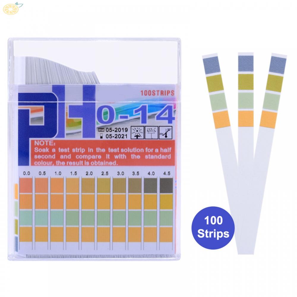 【VARSTR】Strips Test Paper Range 0-14 (0.5) Testing Strips Water PH Test Strips