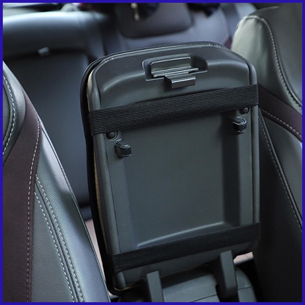 Đệm Da PU Dập Nổi 3D Chống Nước Bảo Vệ Hộp Tỳ Tay Xe Hơi
