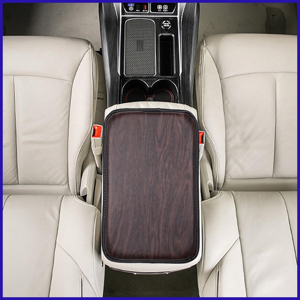 Đệm Bọc Tay Vịn Xe Hơi Bằng Da PU Mềm Mại Thoải Mái Phong Cách Vintage