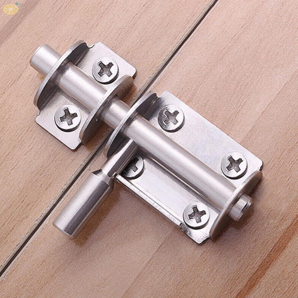 【VARSTR】Door Latch Double Plug Durable For Bedroom Toilet Door For Sliding Gate